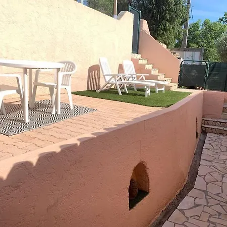 公寓 Cosy Etoile Proche De La Mer Avec Terrasse